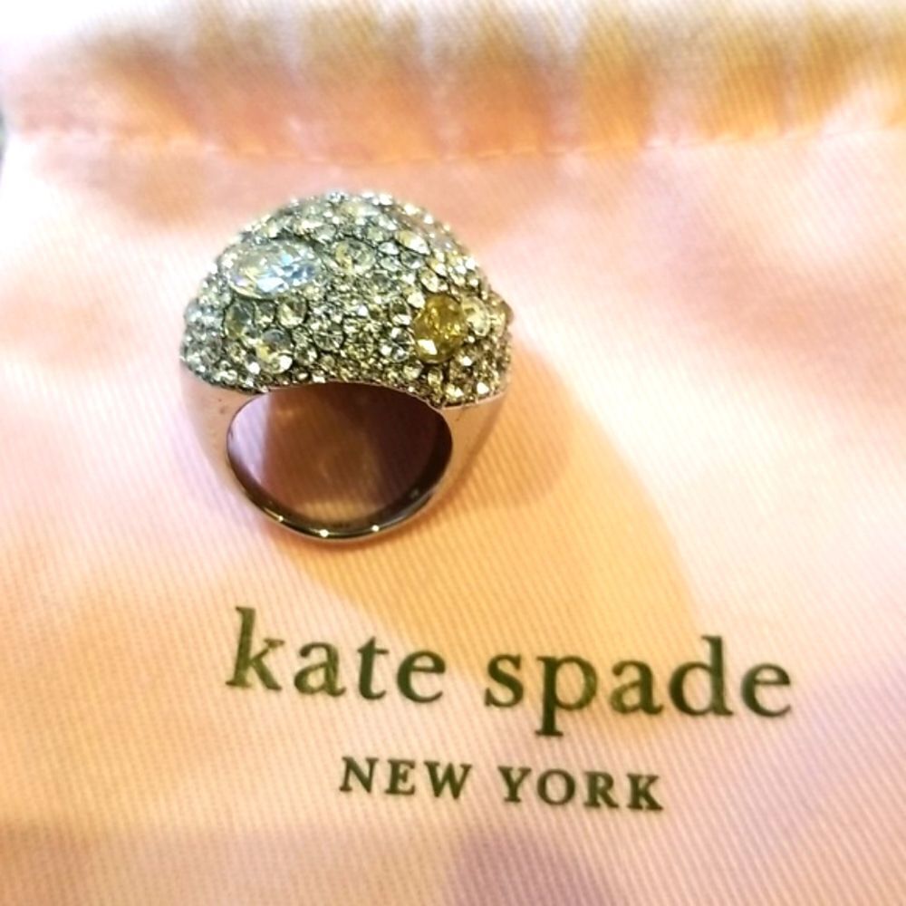 SWAROVSKI RING From KATE SPADE!!! NWOT!!!